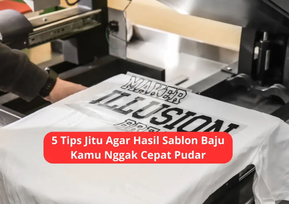 sablon baju