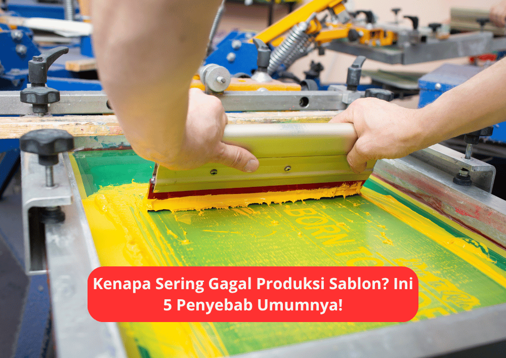 gagal sablon kaos
